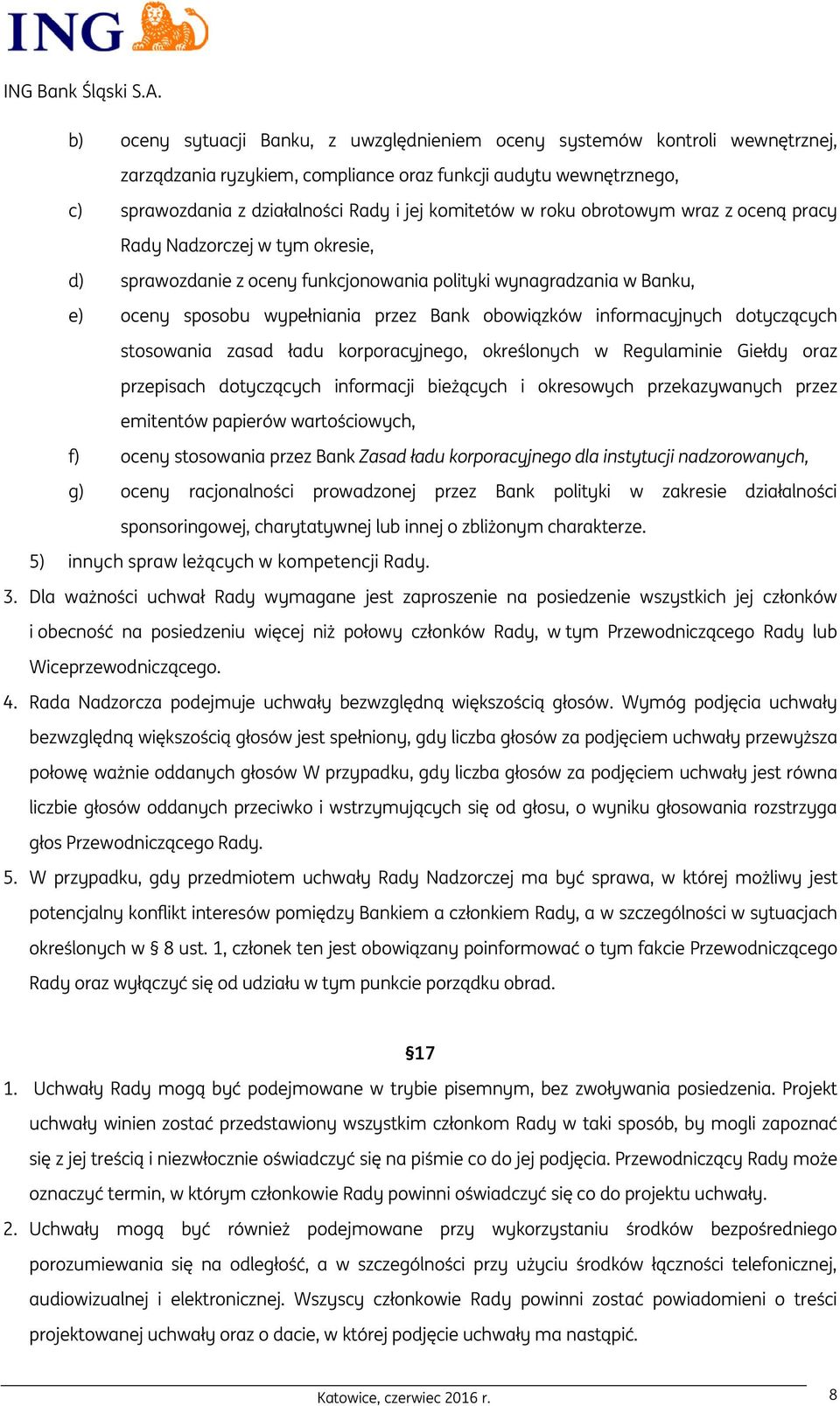 informacyjnych dotyczących stosowania zasad ładu korporacyjnego, określonych w Regulaminie Giełdy oraz przepisach dotyczących informacji bieżących i okresowych przekazywanych przez emitentów papierów