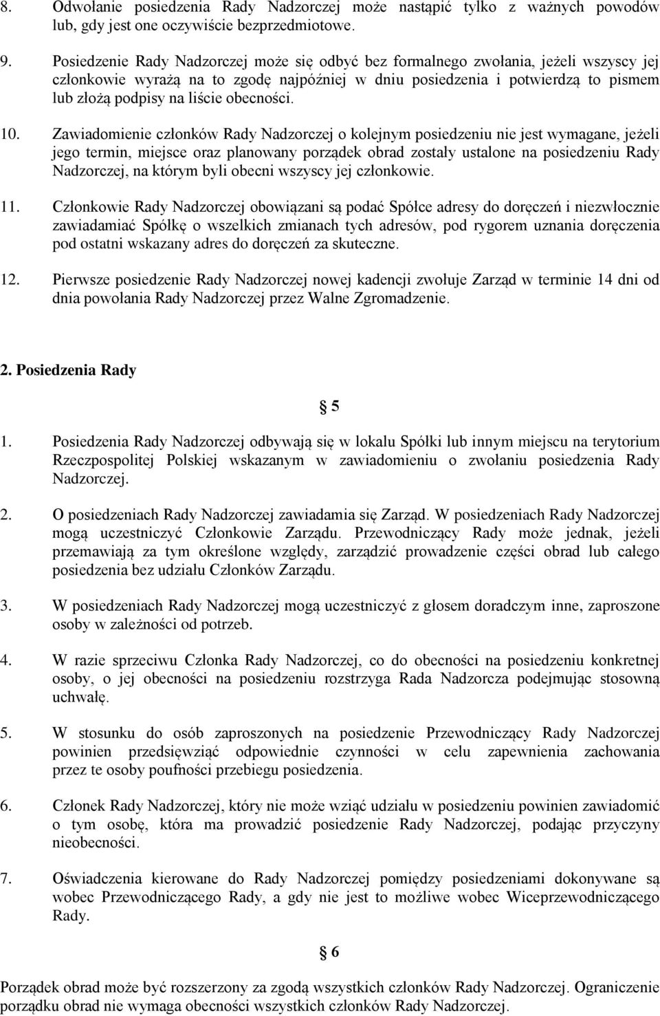 obecności. 10.