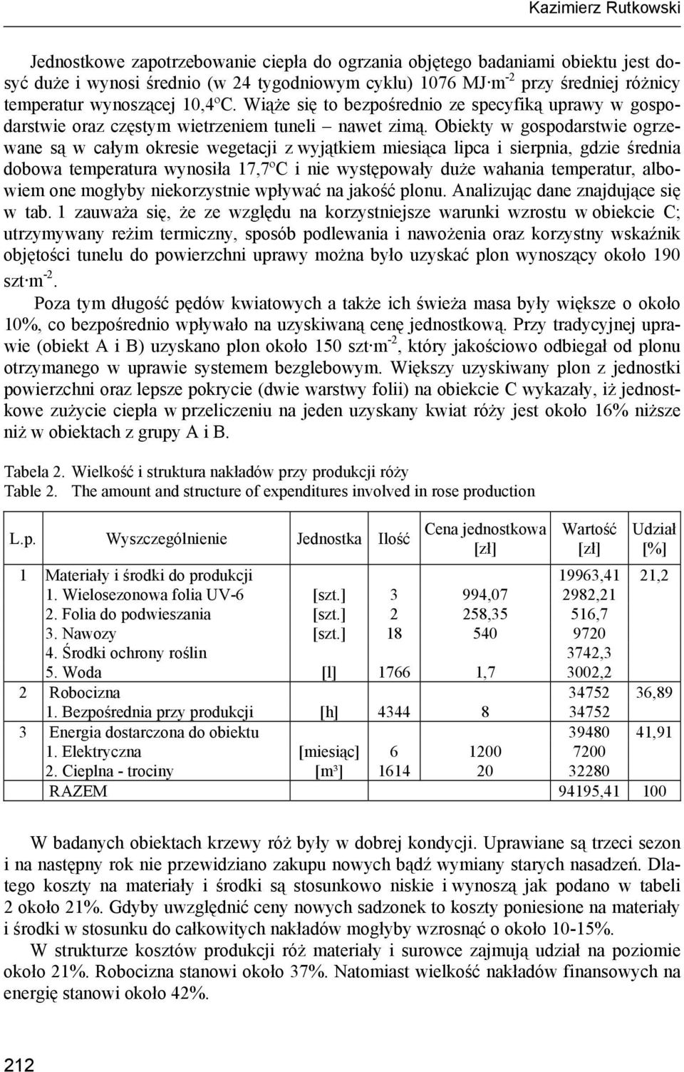 Obiekty w gospodarstwie ogrzewane są w całym okresie wegetacji z wyjątkiem miesiąca lipca i sierpnia, gdzie średnia dobowa temperatura wynosiła 17,7ºC i nie występowały duże wahania temperatur,