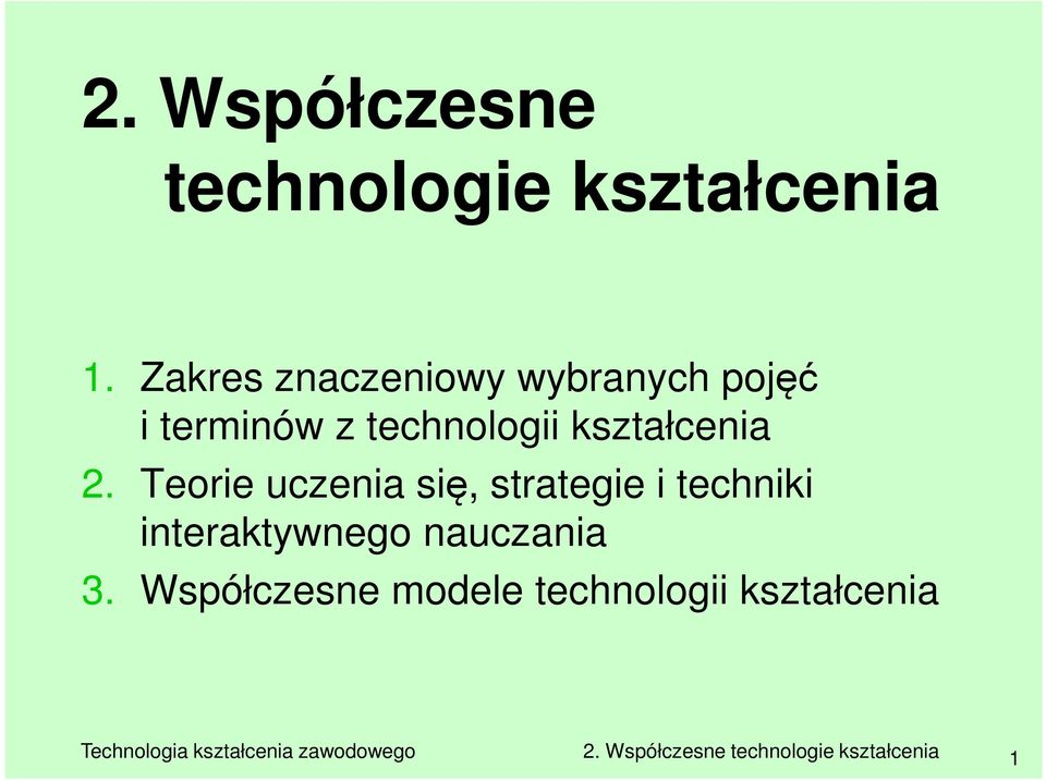 technologii kształcenia 2.
