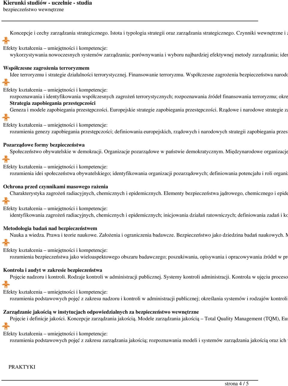 strategie działalności terrorystycznej. Finansowanie terroryzmu.