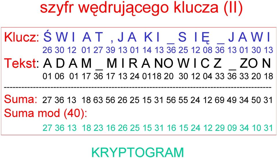 -------------------------------------------------------------------------------------------- Suma: 27 36 13 18 63 56