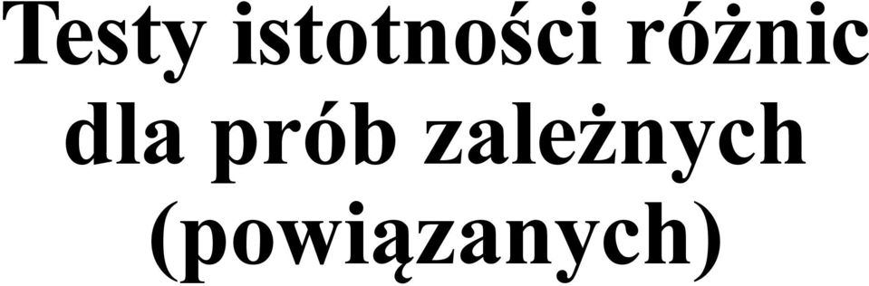 różnic dla