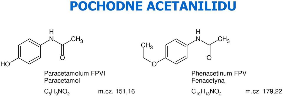 Phenacetinum FPV Fenacetyna