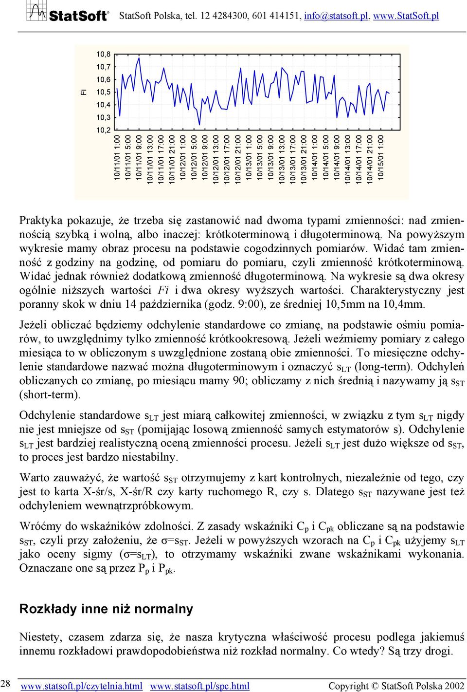 1:00 Praktyka pokazuje, że trzeba się zastanowić nad dwoma typami zmienności: nad zmiennością szybką i wolną, albo inaczej: krótkoterminową i długoterminową.