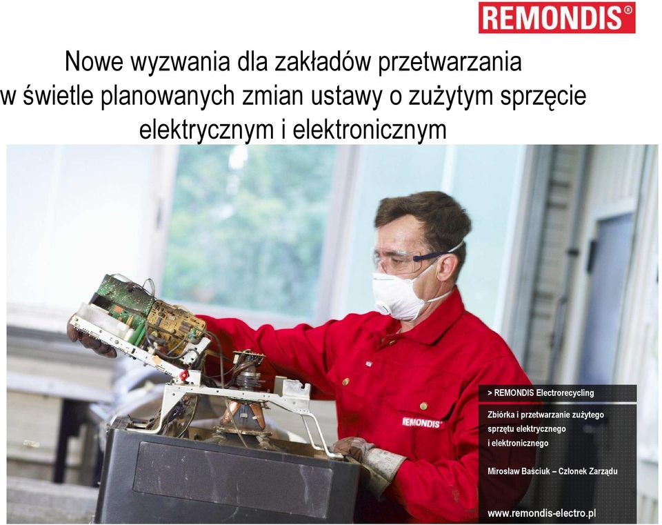 Electrorecycling Zbiórka i przetwarzanie zużytego sprzętu