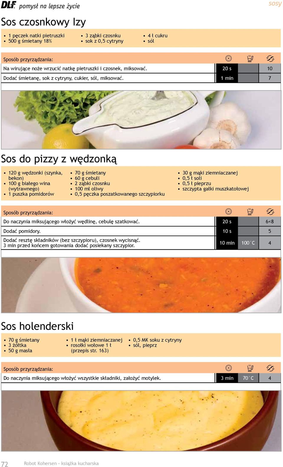 1 min 7 Sos do pizzy z wędzonką 120 g wędzonki (szynka, bekon) 100 g białego wina (wytrawnego) 1 puszka pomidorów 70 g śmietany 60 g cebuli 100 ml oliwy 0,5 pęczka poszatkowanego szczypiorku 30 g