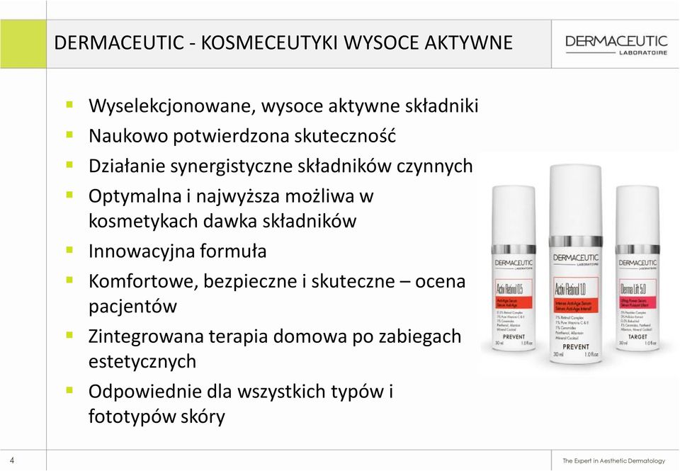 w kosmetykach dawka składników Innowacyjna formuła Komfortowe, bezpieczne i skuteczne ocena
