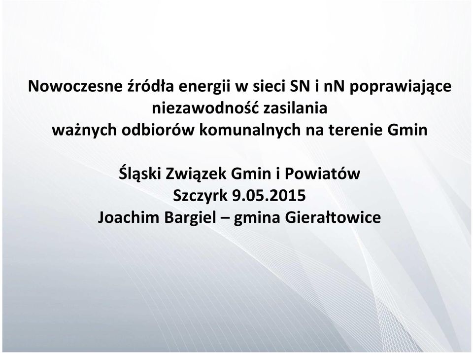 odbiorów komunalnych na terenie Gmin Śląski Związek