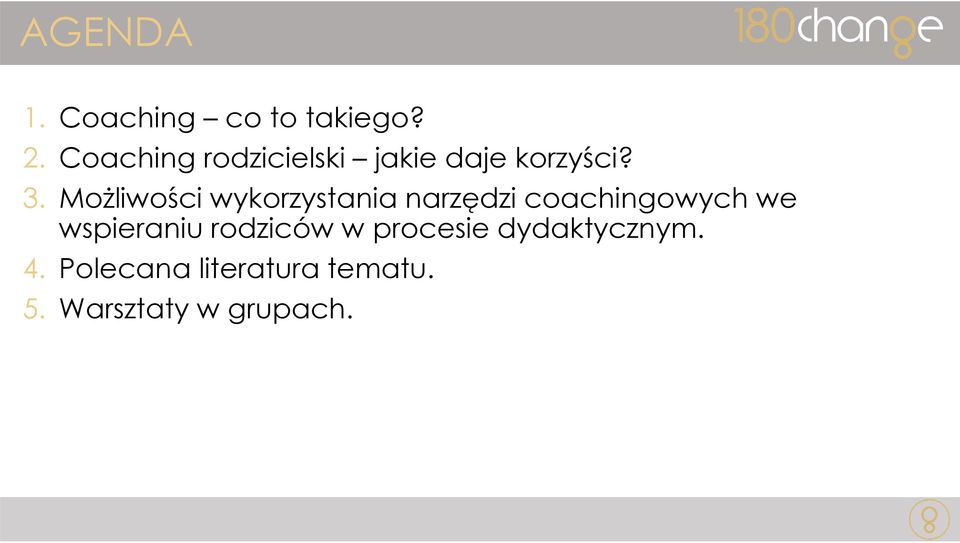 Możliwości wykorzystania narzędzi coachingowych we