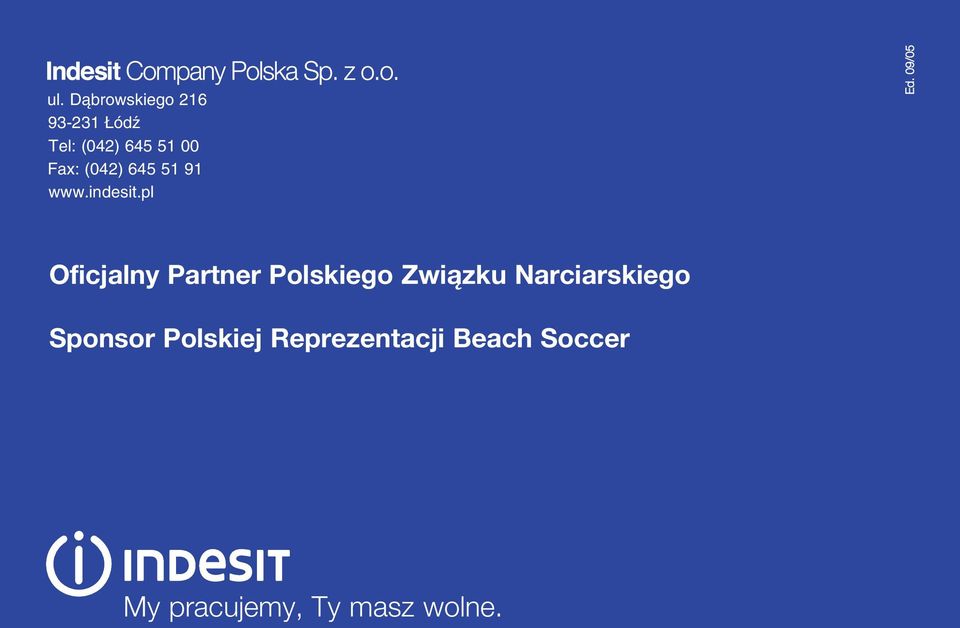 09/0 Oficjalny Partner Polskiego Zwi zku