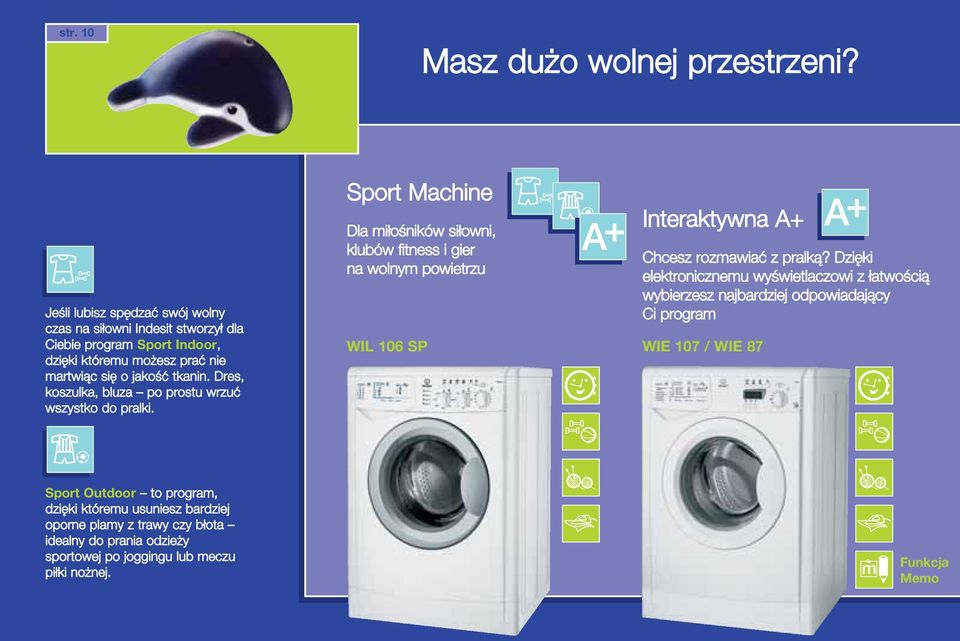 Dres, koszulka, bluza po prostu wrzuæ wszystko do pralki.