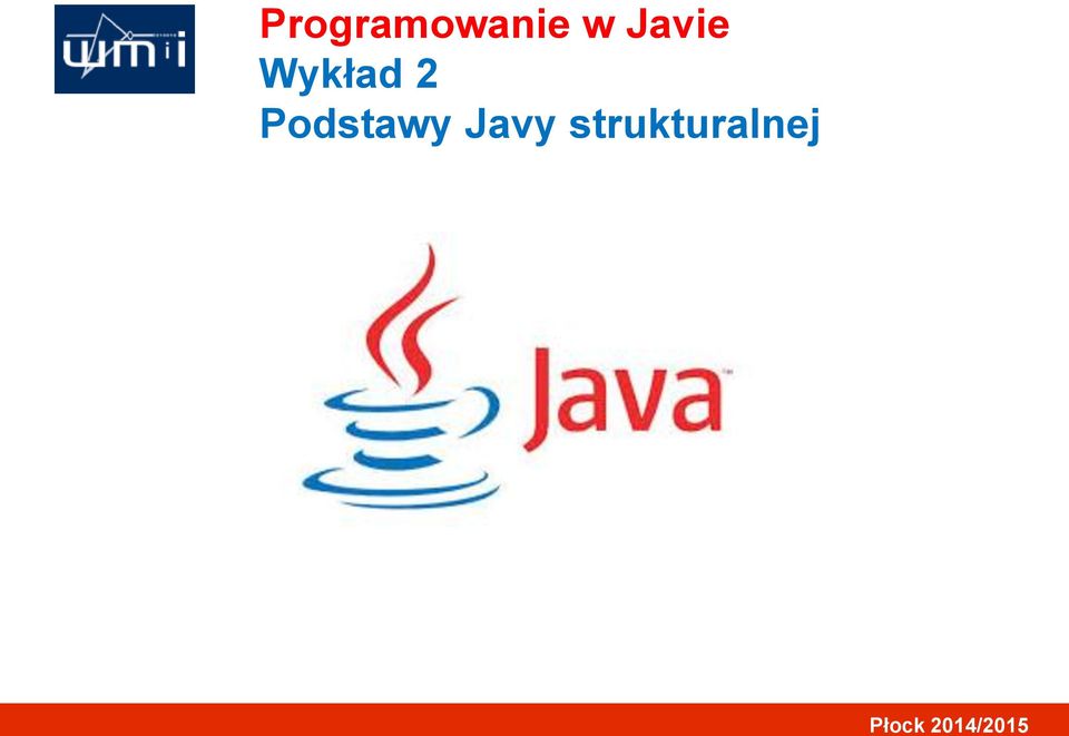 Podstawy Javy
