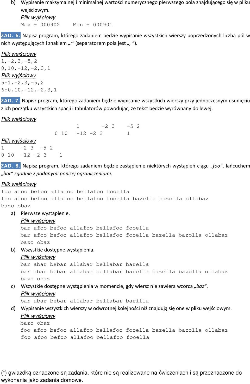 1,-2,3,-5,2 0,10,-12,-2,3,1 5:1,-2,3,-5,2 6:0,10,-12,-2,3,1 ZAD. 7.