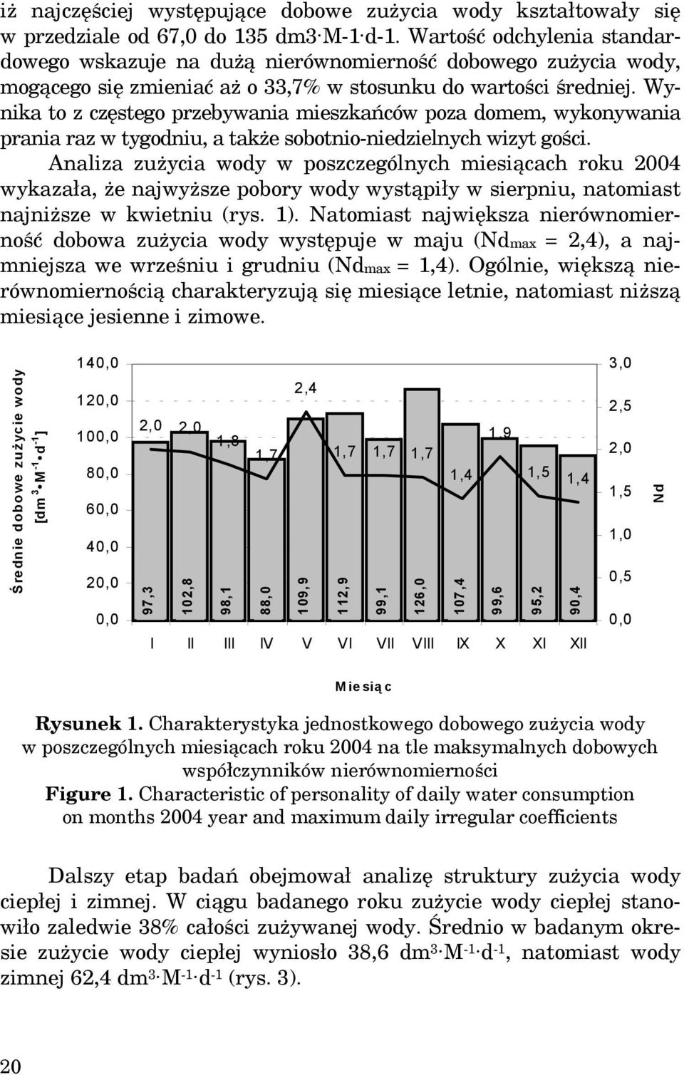 Wynika to z częstego przebywania mieszkańców poza domem, wykonywania prania raz w tygodniu, a także sobotnio-niedzielnych wizyt gości.