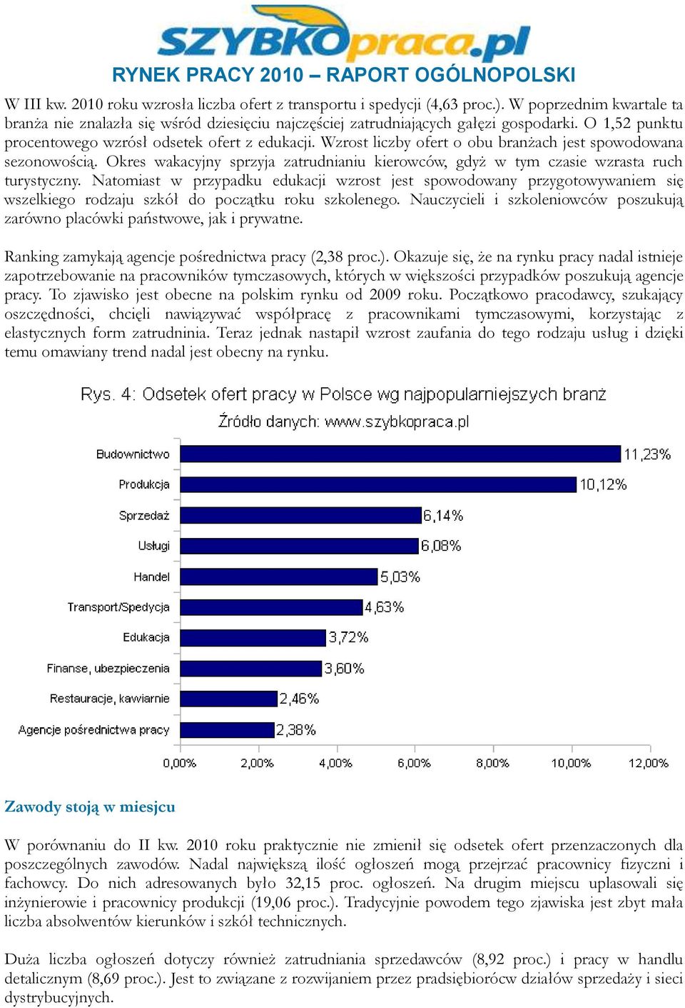 Okres wakacyjny sprzyja zatrudnianiu kierowców, gdyż w tym czasie wzrasta ruch turystyczny.