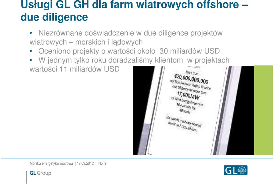 Oceniono projekty o wartości około 30 miliardów USD W jednym tylko roku