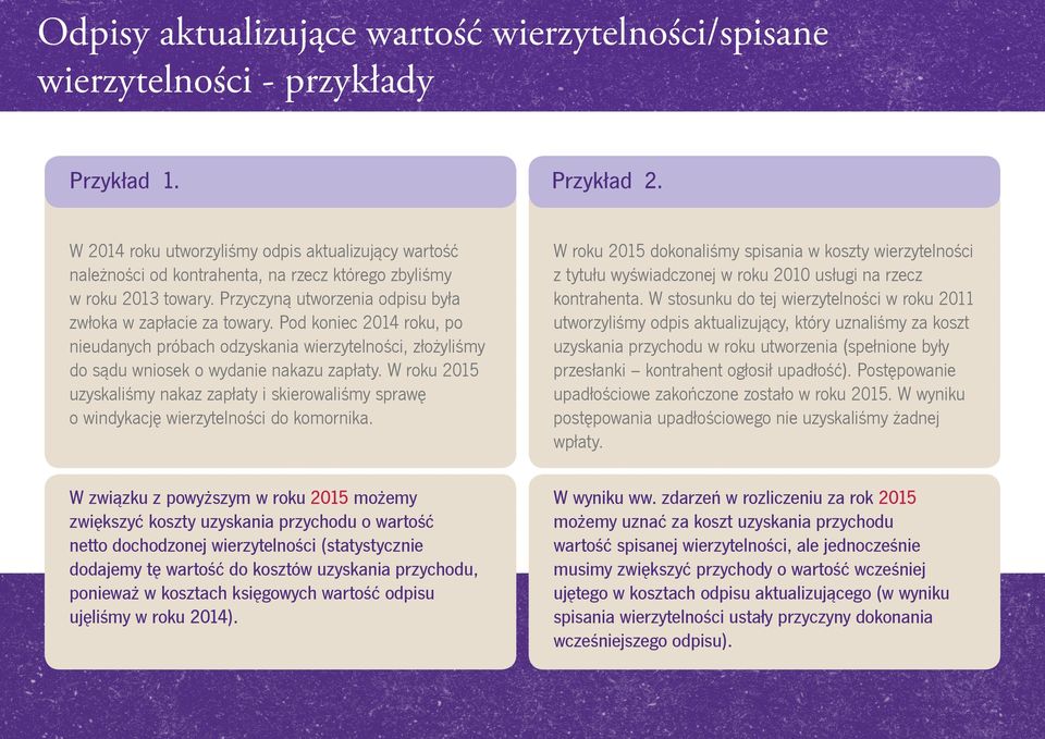 Pod koniec 2014 roku, po nieudanych próbach odzyskania wierzytelności, złożyliśmy do sądu wniosek o wydanie nakazu zapłaty.