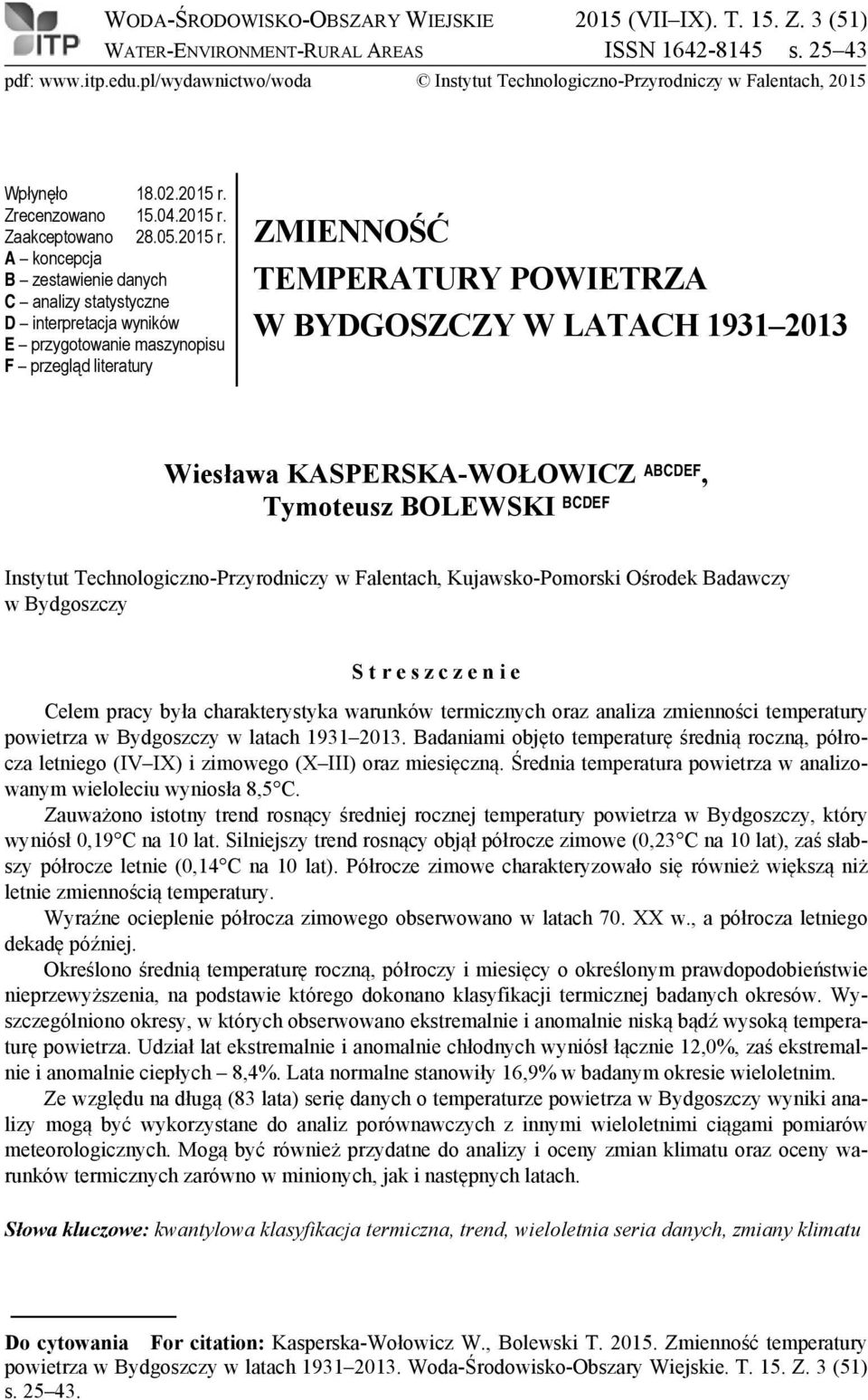 Zrecenzowano 15.04.2015 r.