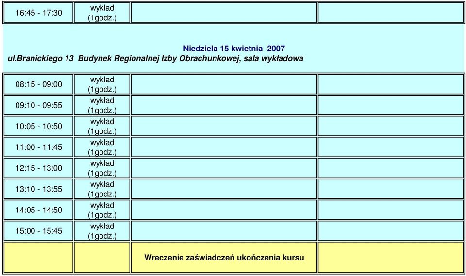 Regionalnej Izby Obrachunkowej,