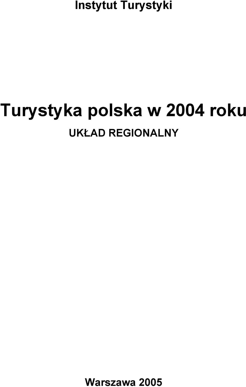 Turystyka polska