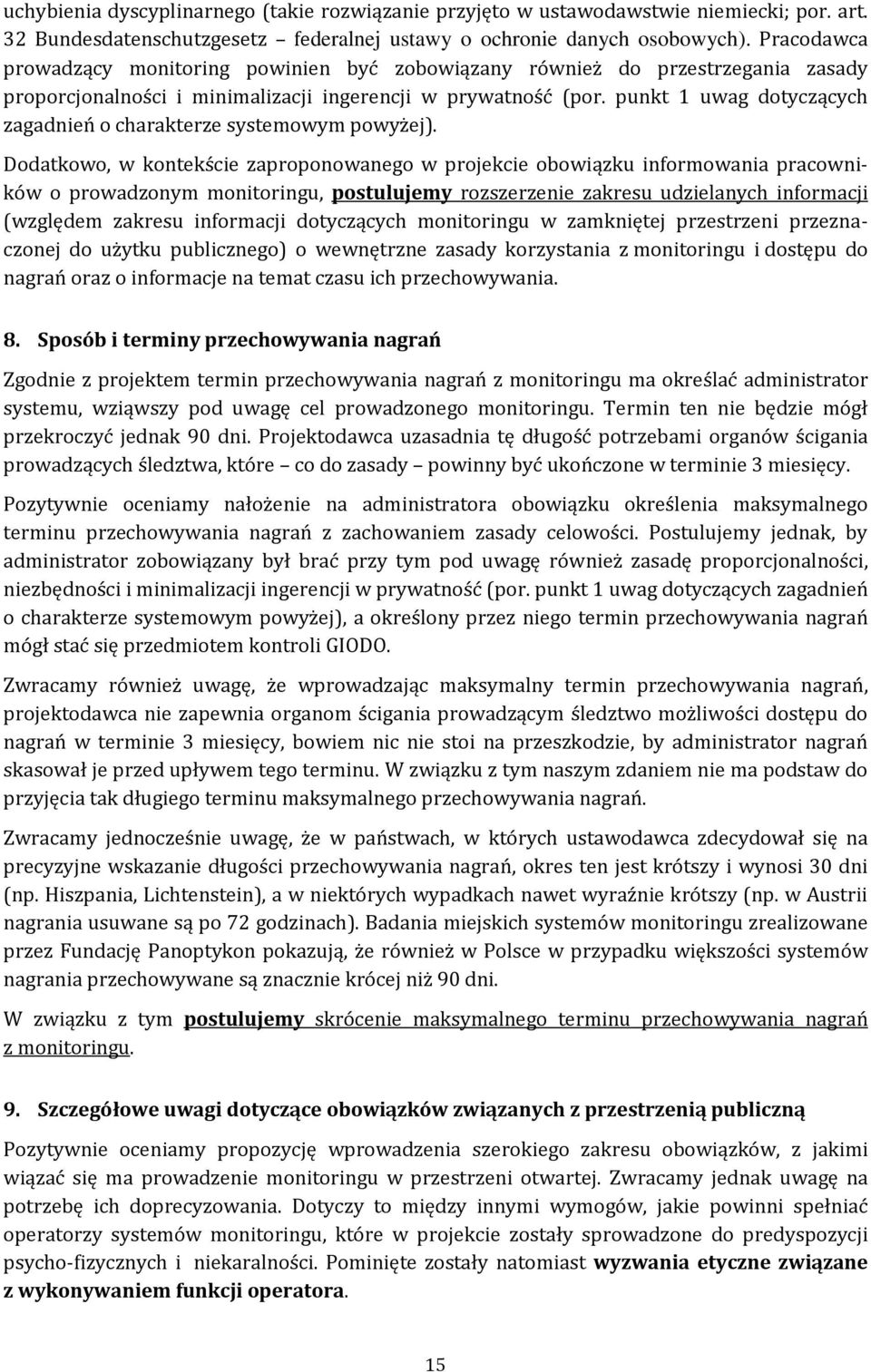punkt 1 uwag dotyczących zagadnień o charakterze systemowym powyżej).