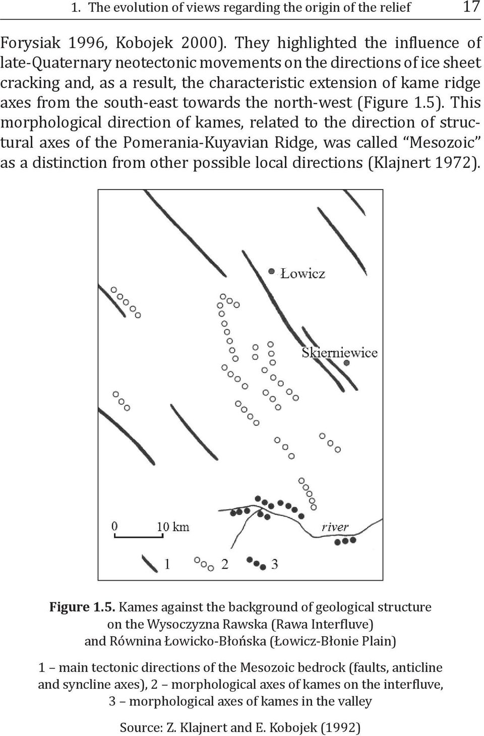 towards the north-west (Figure 1.5).