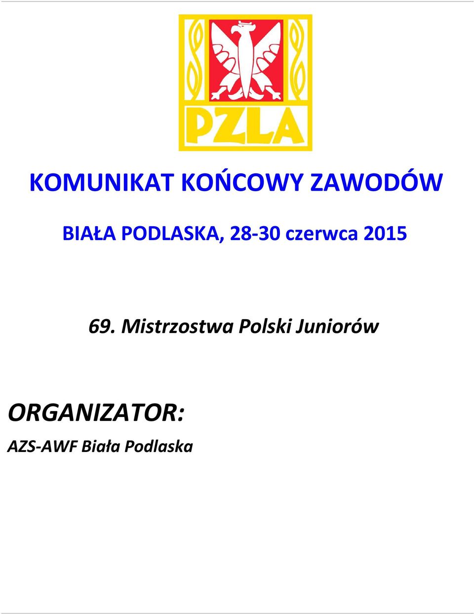 Mistrzostwa Polski Juniorów