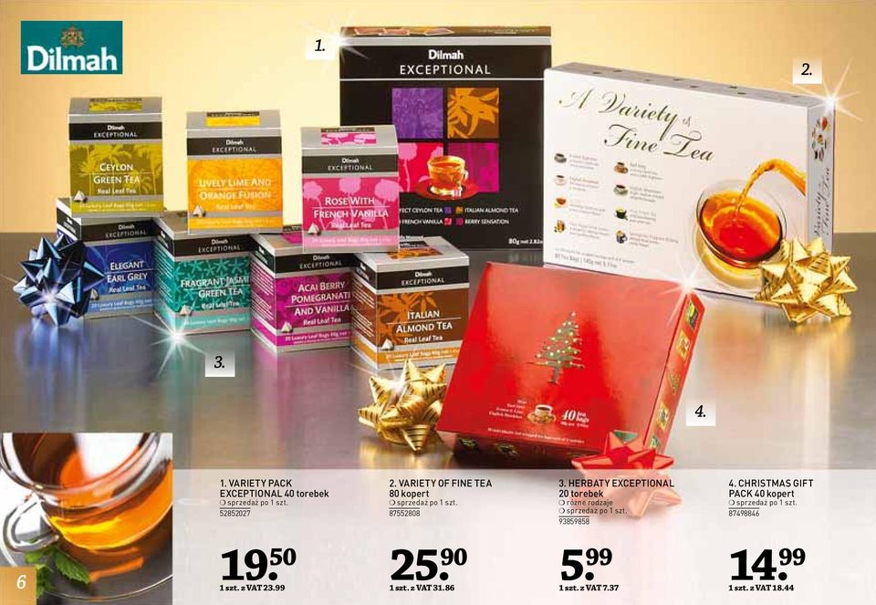 93859858 CHRISTMAS GIFT PACK 40 kopert 87498846 6 19. 50 1 szt.