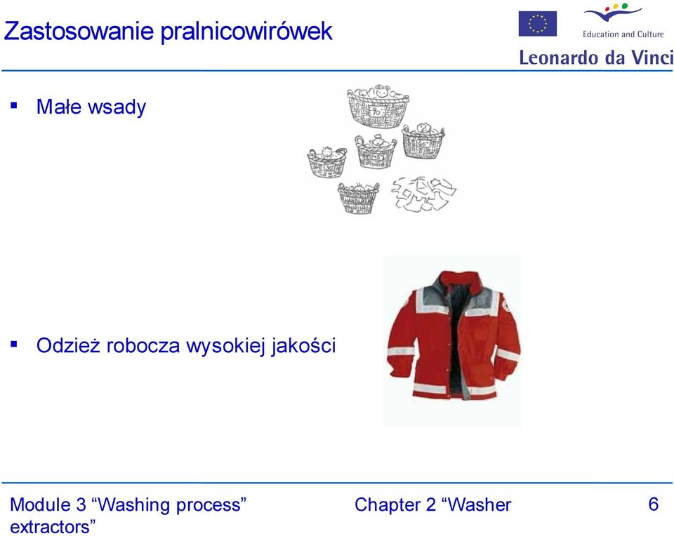 Małe wsady Odzież