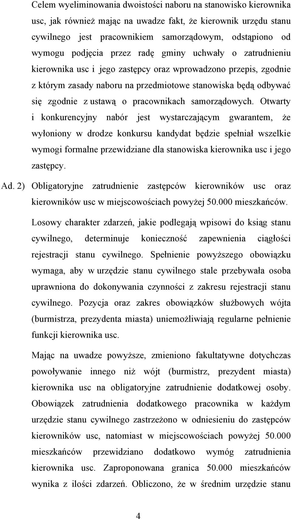 pracownikach samorządowych.