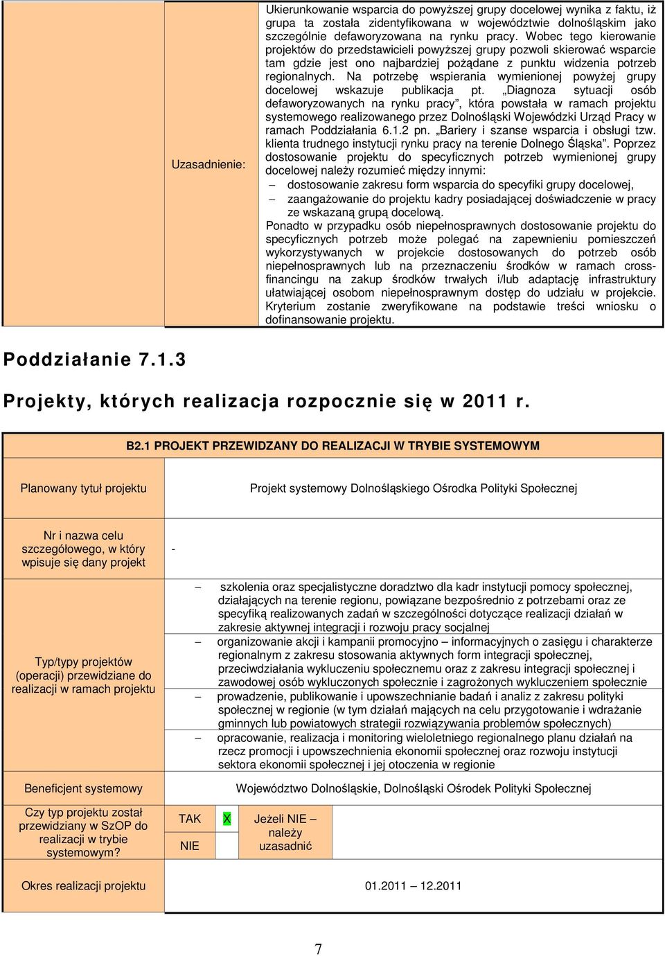 Na potrzebę wspierania wymienionej powyŝej grupy celowej wskazuje publikacja pt.