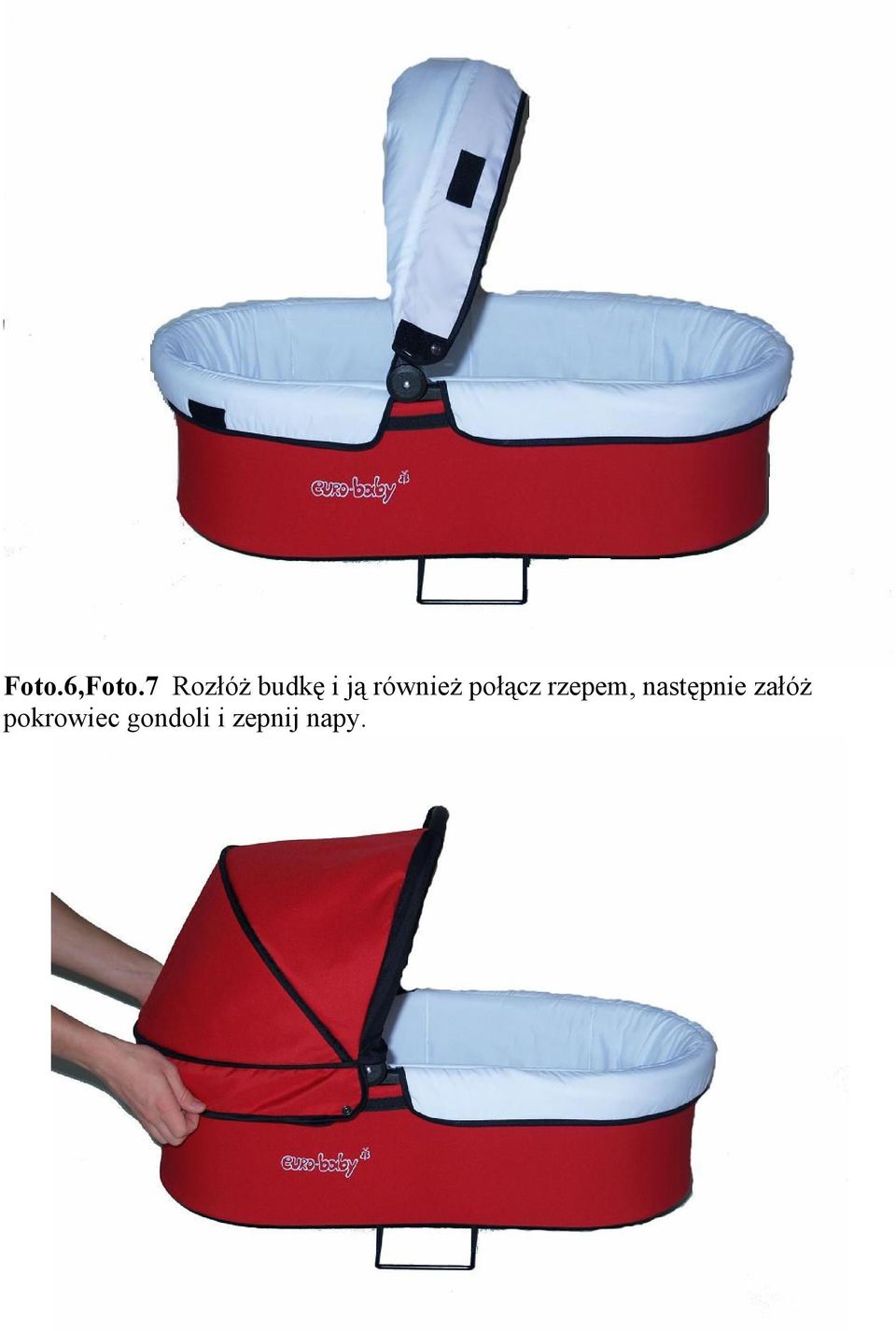 równieŝ połącz rzepem,