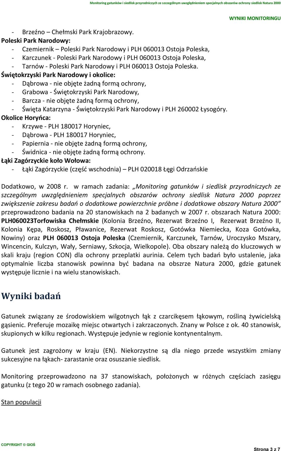 Ostoja Poleska.