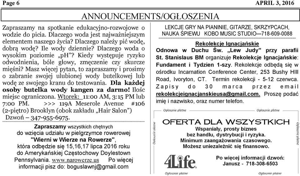 Masz więcej pytan, to zapraszamy i prosimy o zabranie swojej ulubionej wody butelkowej lub wodę ze swojego kranu do testowania. Dla każdej osoby butelka wody kangen za darmo! Ilośc miejsc ograniczona.