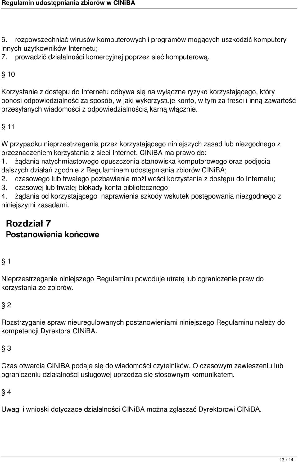 wiadomości z odpowiedzialnością karną włącznie.