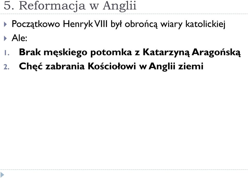Brak męskiego potomka z Katarzyną