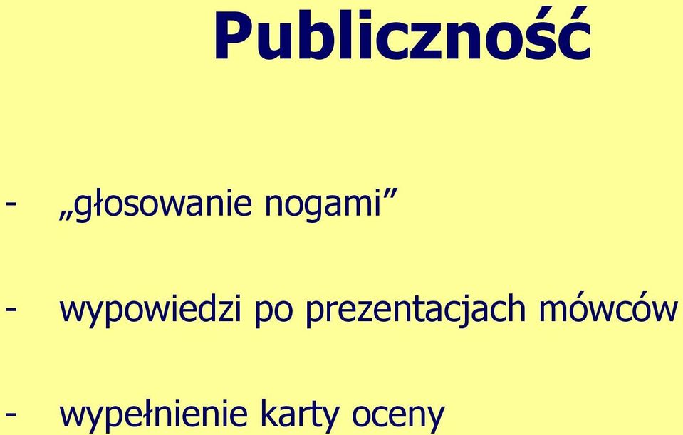 wypowiedzi po