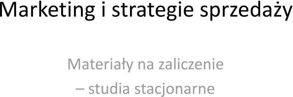 sprzedaży