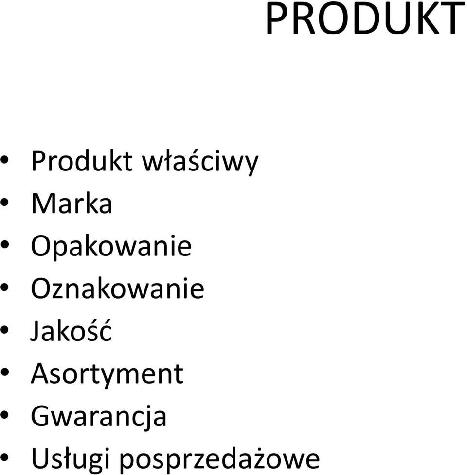 Jakość Asortyment