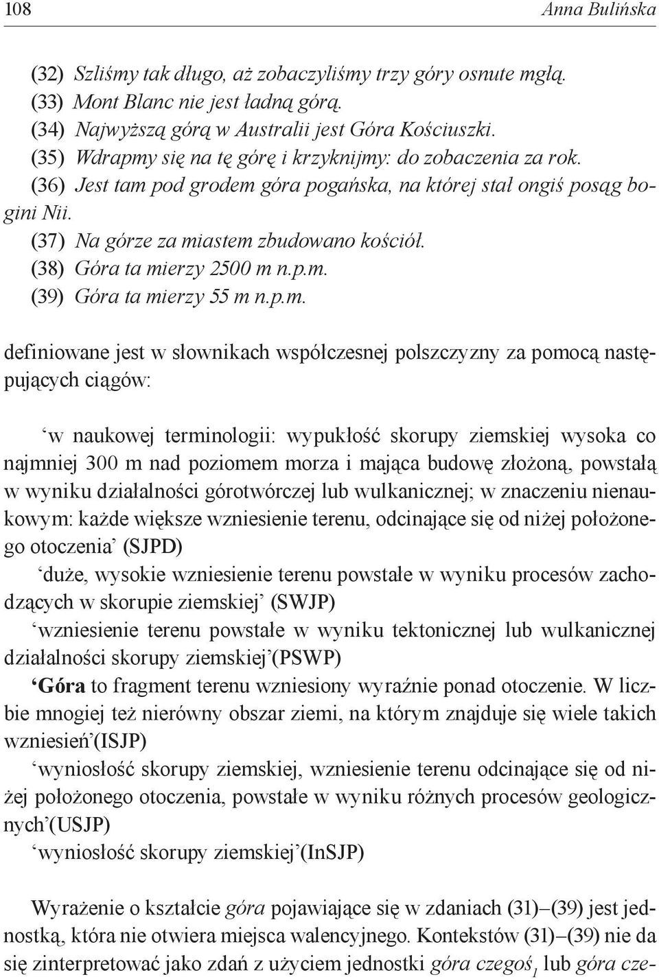 (38) Góra ta mi