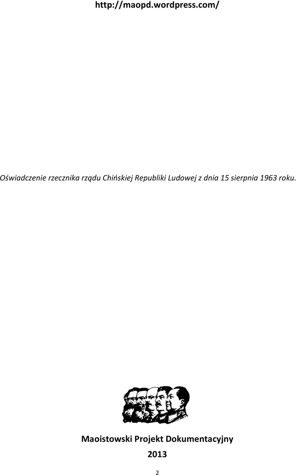 Chińskiej Republiki Ludowej z dnia 15
