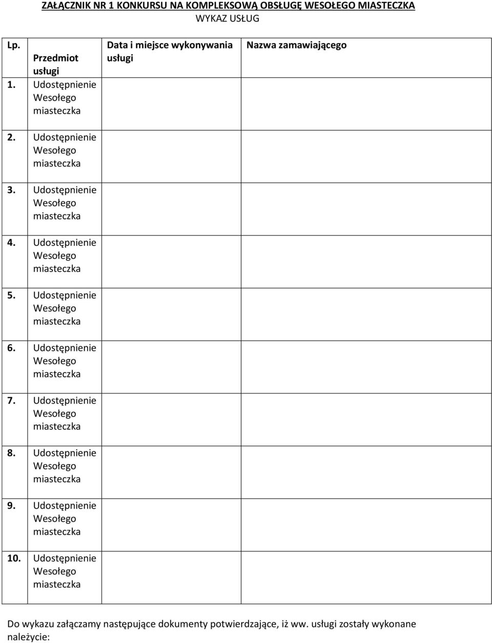 Udostępnienie 8. Udostępnienie 9. Udostępnienie 10.