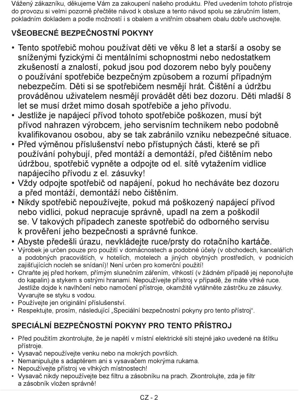 dobře uschovejte.