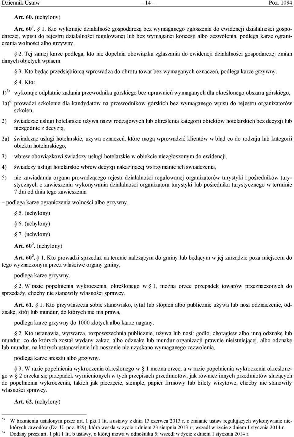 94 Art. 60. (uchylony) Art. 60 1.
