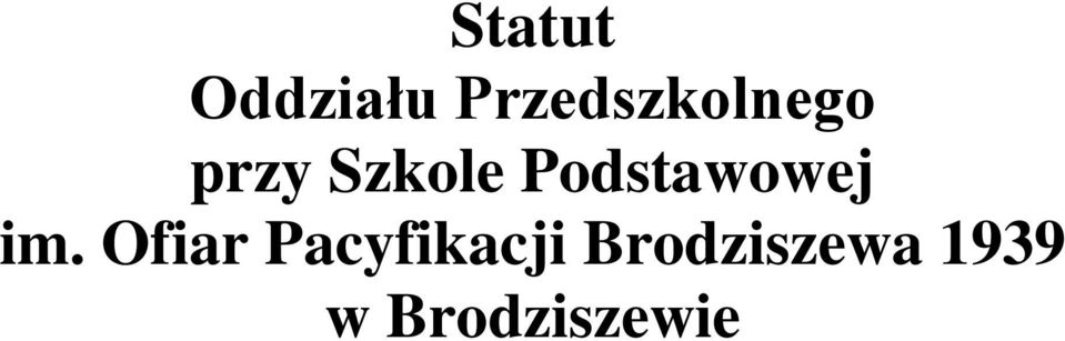 Podstawowej im.