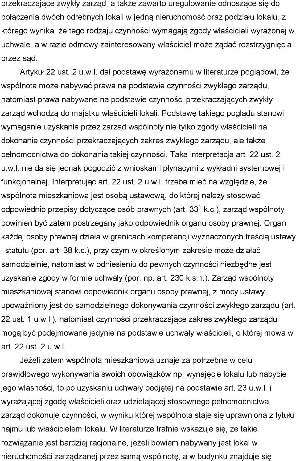 wyrażonej w uchwale