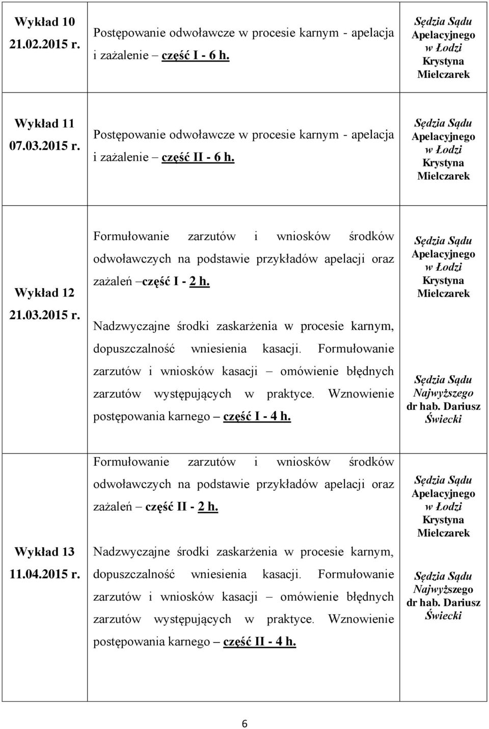 Nadzwyczajne środki zaskarżenia w procesie karnym, dopuszczalność wniesienia kasacji. Formułowanie zarzutów i wniosków kasacji omówienie błędnych zarzutów występujących w praktyce.