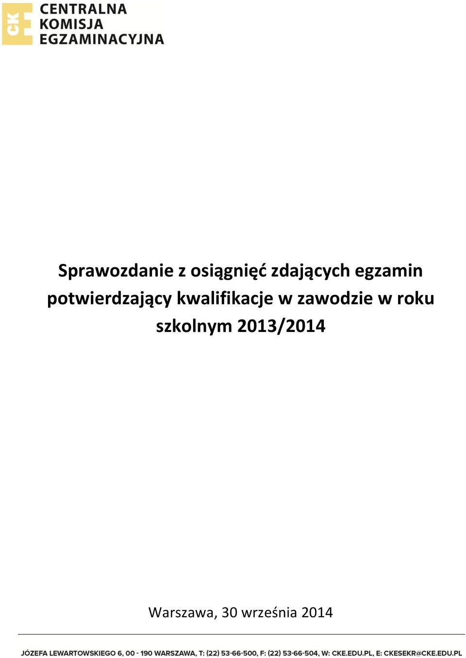 kwalifikacje w zawodzie w roku