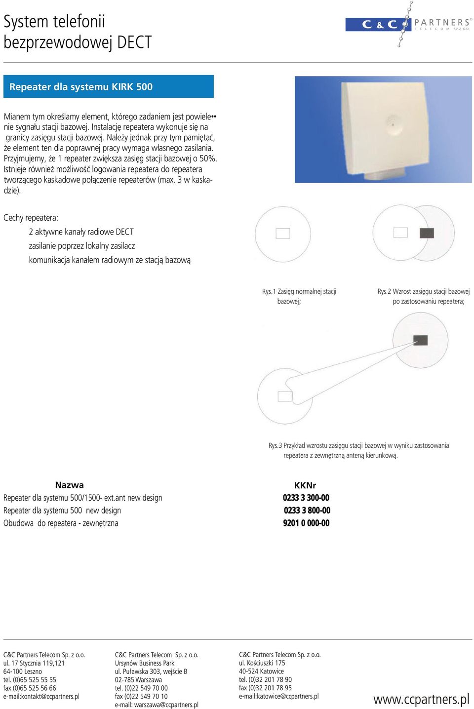 Repeater dla systemu